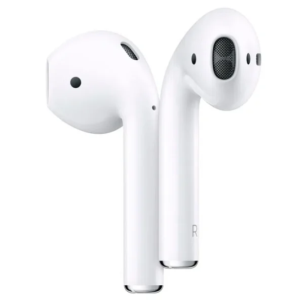 ⁦אוזניות Airpods 2 צבע לבן של Apple⁩ – תמונה ⁦2⁩
