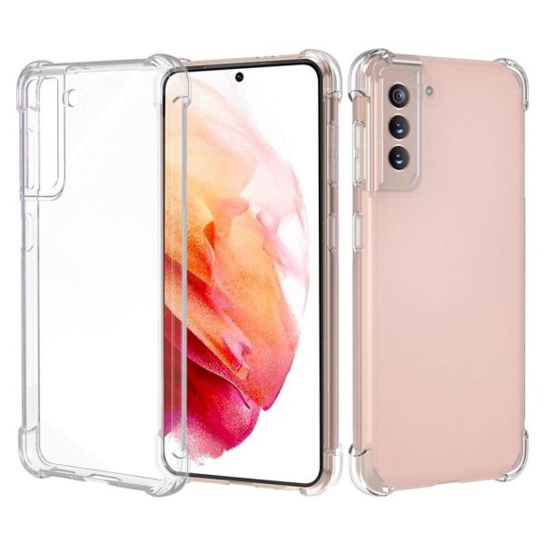 כיסוי שקוף וחסין חבטות Value ל-Galaxy S23 Ultra